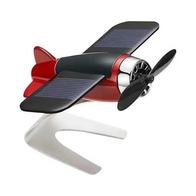 Car Air Freshener Smell In The Styling Solar Airplane Model Center Console red on Productcaster.