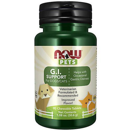 Now Foods Pets GI Support (probiotisch), 90 zuigtabletten (Pack van 6) on Productcaster.