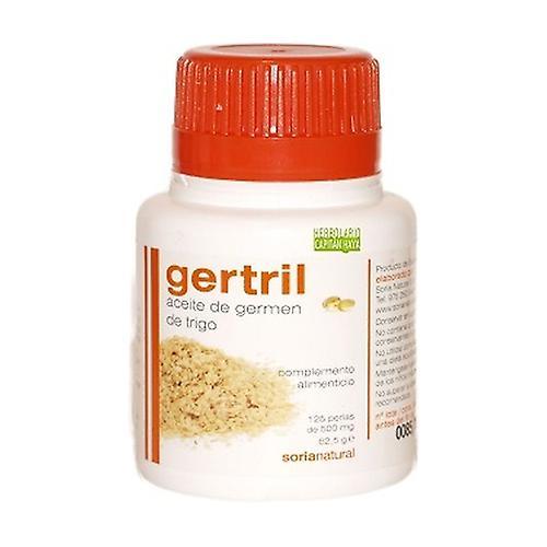 Soria Natural Gertril Wheat Germ Oil 125 softgels on Productcaster.