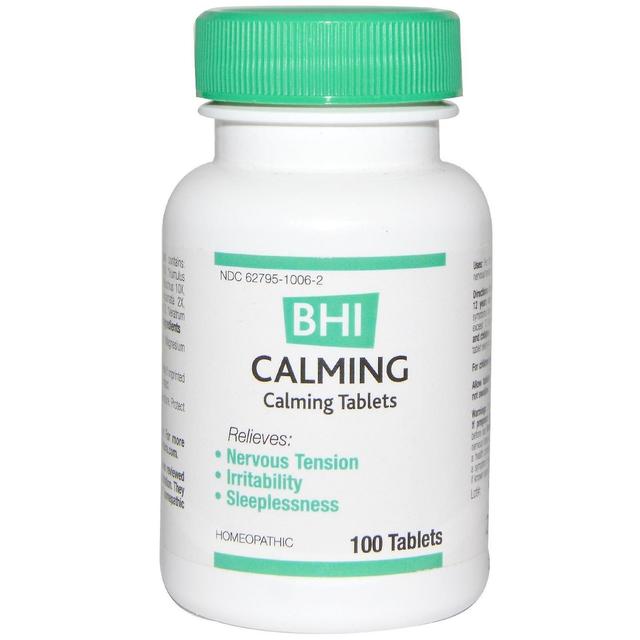 MediNatura, BHI, Calming, 100 Tablets on Productcaster.