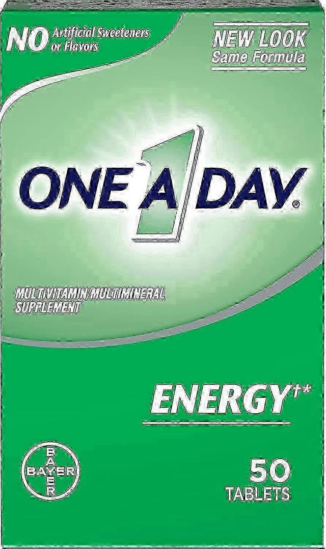 One A Day Ein Tag Energie multivitamin & multimineral Ergänzung, Tabletten, 50 ea on Productcaster.