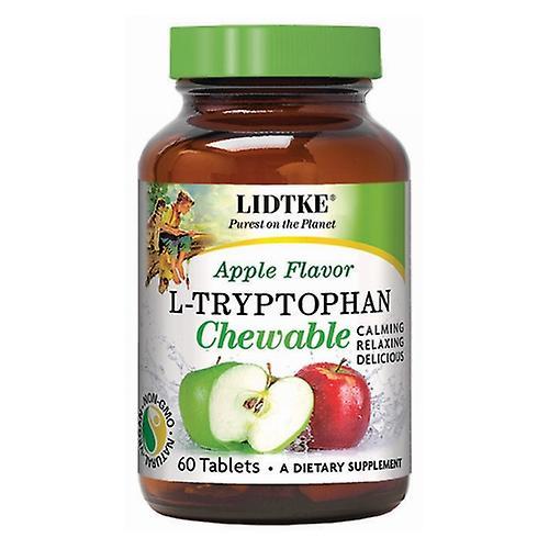 Lidtke L-Tryptophan Chewable Green Apple, 60 Tabs (Pack of 1) on Productcaster.