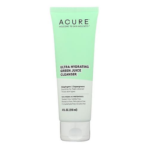 Acure Ultra Hydrating Green Juice Cleanser, 4 Oz (Pack of 1) on Productcaster.