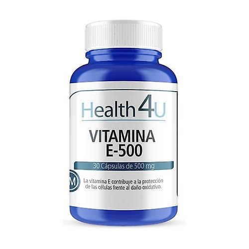 Health 4U Vitamin E-500 30 capsules on Productcaster.