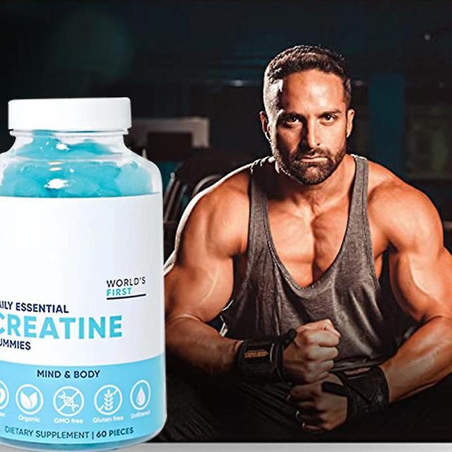 Creatine Gummies Sports Fitness Energy Pre-workout Creatine Gummies 3 pcs on Productcaster.