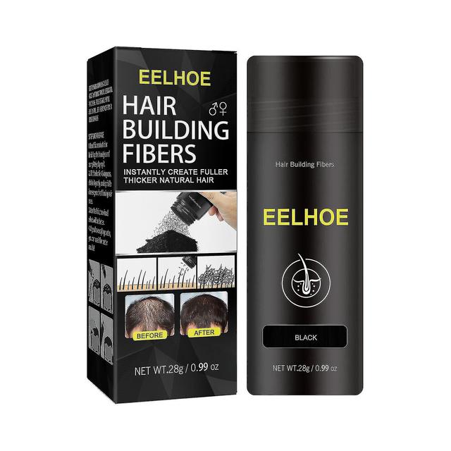 Eelhoe Hair Fibre Powder Dense Hair Top Hairline Thinning Filler Powder Para ocultar el volumen de adelgazamiento y la esponjosidad Russet on Productcaster.