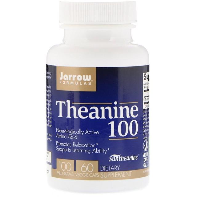 Jarrow Formulas Formule Jarrow, Theanine 100, 100 mg, 60 Tappi vegetariani on Productcaster.