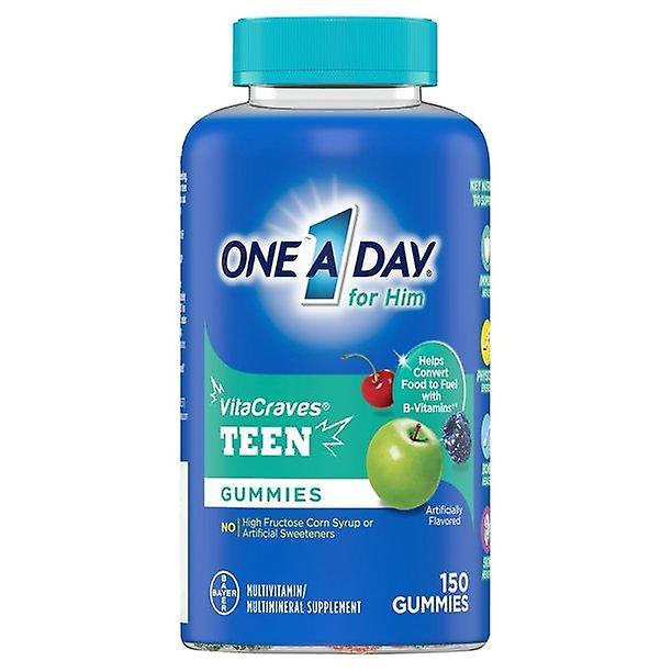 One a day vitacraves for him teen multivitamin/multimineral supplement, 150 count on Productcaster.