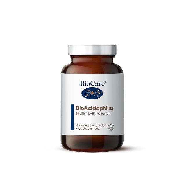 Biocare Bio-Acidophilus (L. acidophilus & B. bifidum), 120 Veg Caps on Productcaster.