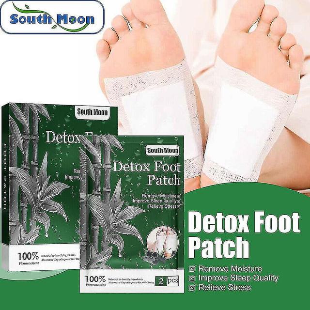 Natural Herbal Detox Foot Patches Pads Body Toxins Pieds Amincissant Nettoyage en profondeur 10Pcs on Productcaster.