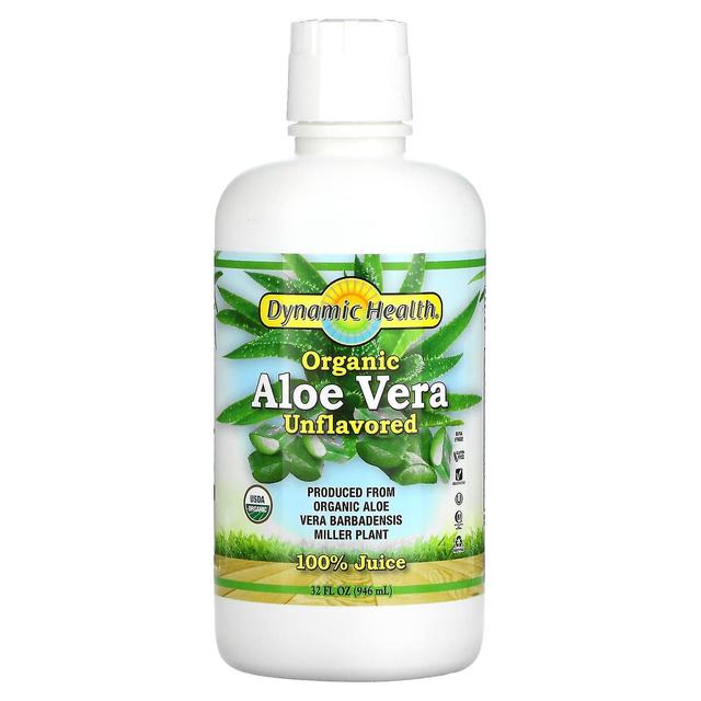 Dynamic Health, Organic Aloe Vera, Unflavored, 32 fl oz (946 ml) on Productcaster.