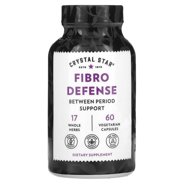 Crystal Star, Fibro Defense, 60 Vegetarian Capsules on Productcaster.