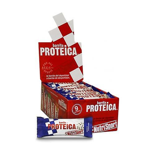 Nutrisport Box of vanilla-cookie protein bars 24 bars of 46g (Vanilla - Cookie) on Productcaster.