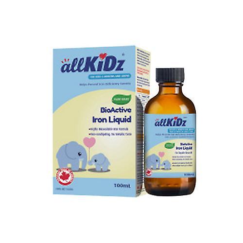 Allkidz Naturals Inc. Allkidz Naturals Inc. BioActive Iron Liquid, 100 Ml on Productcaster.