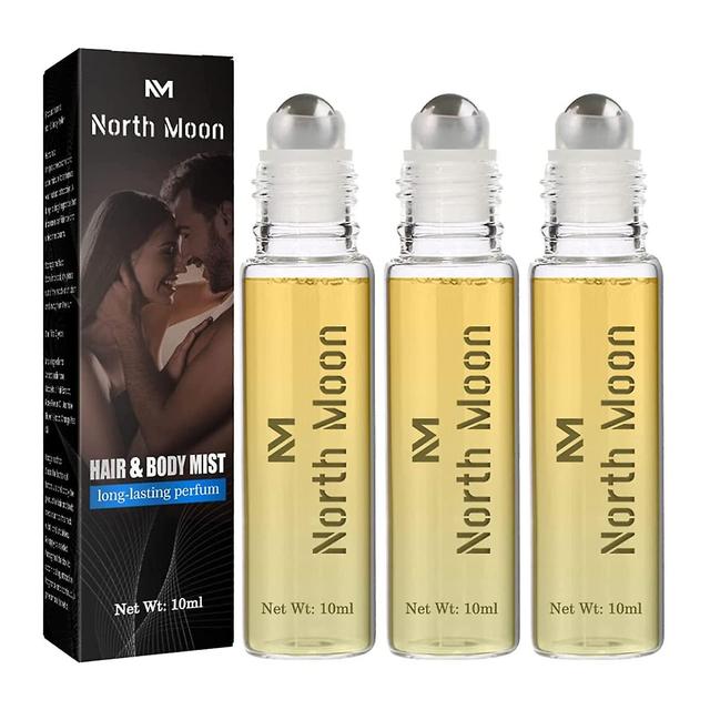 3pcs Pheromone Roll-on Perfume Pheromone Oil Pheromone Charm Release Perfume Men's And Women's Emotional Atmosphere Perfume, Attract Girls Men's And W on Productcaster.