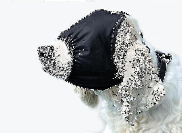 Maschera per gli occhi con berretto calmante per cani - Sollievo dall'ansia per animali domestici, ombreggiatura in nylon, anti mal d'auto, berrett... on Productcaster.