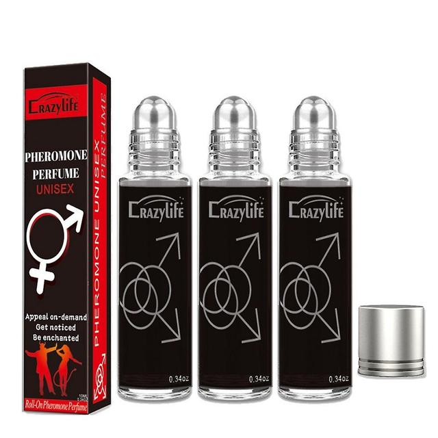 3pcs 10ml Pheromone Perfume Daily Use Women Essential Oil Vials For Atmosphere Dating Sexy Perfume on Productcaster.