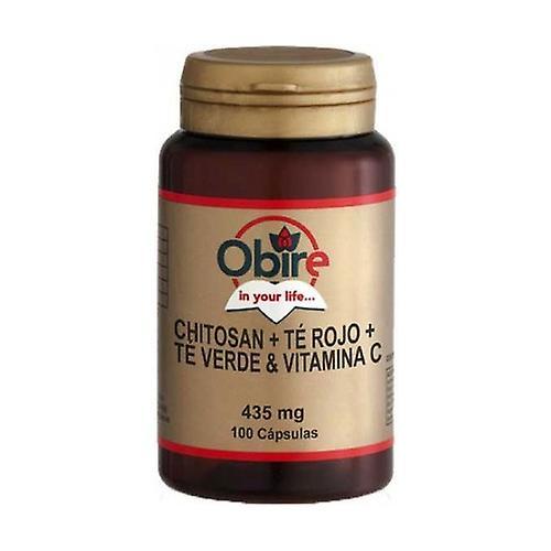 obire Chitosan + Red Tea + Green Tea + Vit. C. 100 capsules on Productcaster.