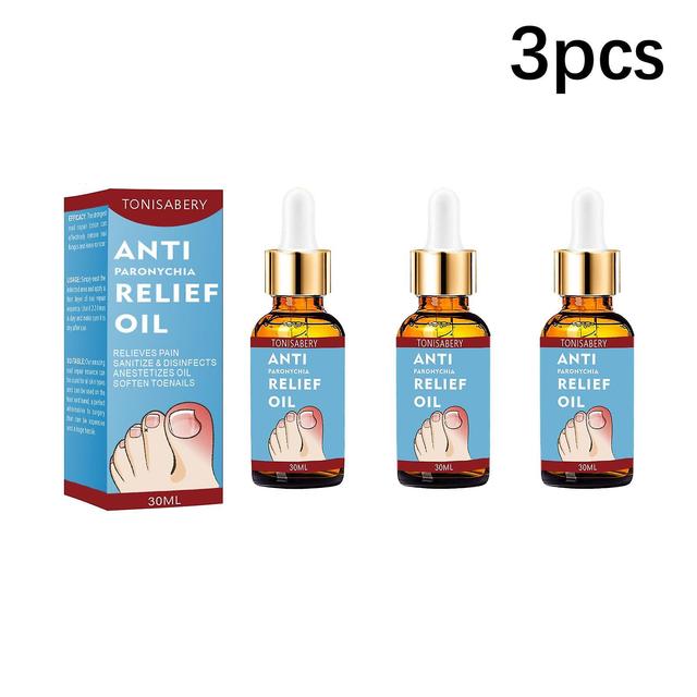 TONISABERY nail groove relief oil, soft nail polish, repair ingrown toenails, thickened onychomycosis, nail groove care oil 30ml (3 pieces) on Productcaster.