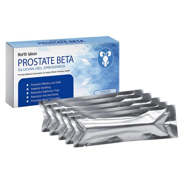 Chicoque Prostate Beta Glucan Gel Dressings, Prostate Herbal Gel For Prostate Health, Relief Prostate Discomfort, 5pcs 5pcs-2pack on Productcaster.