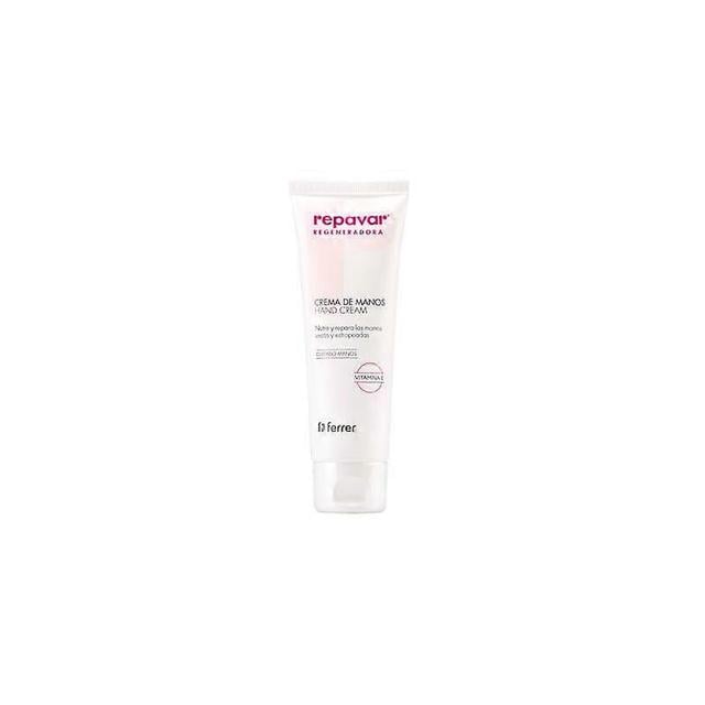 Experience silky smooth hands with repavar regenerating hand cream 75ml on Productcaster.