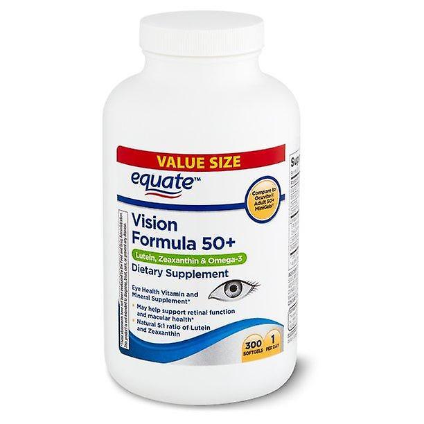 Equate vision formula 50+ dietary supplement value size, 300 count on Productcaster.