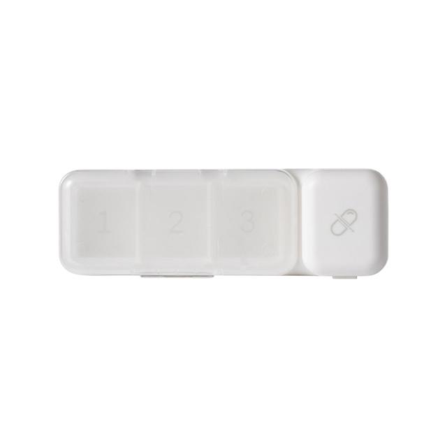 Exquisite Pill Box Dispenser For Pills, Vitamins, And Supplements - Three-color Carry Around Pp Plastic Container With Odorless And Non-toxic Mater... on Productcaster.