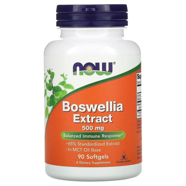 NOW Foods, Boswellia Extract, 500 mg, 90 Softgels on Productcaster.