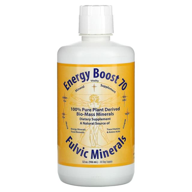 Morningstar Minerals, Energy Boost 70, Fulvic Minerals, 32 oz (946 ml) on Productcaster.