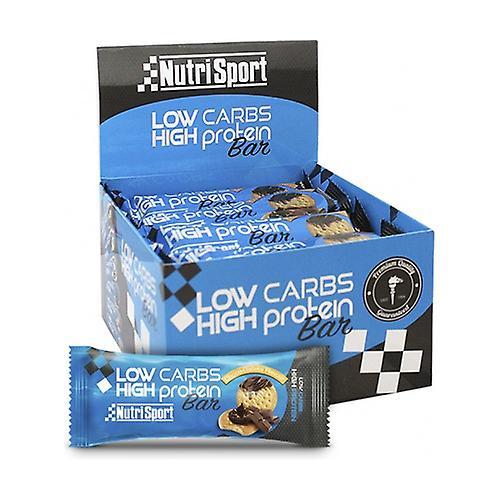 Nutrisport Low carbs high protein bar chokolade cookies 16 barer on Productcaster.