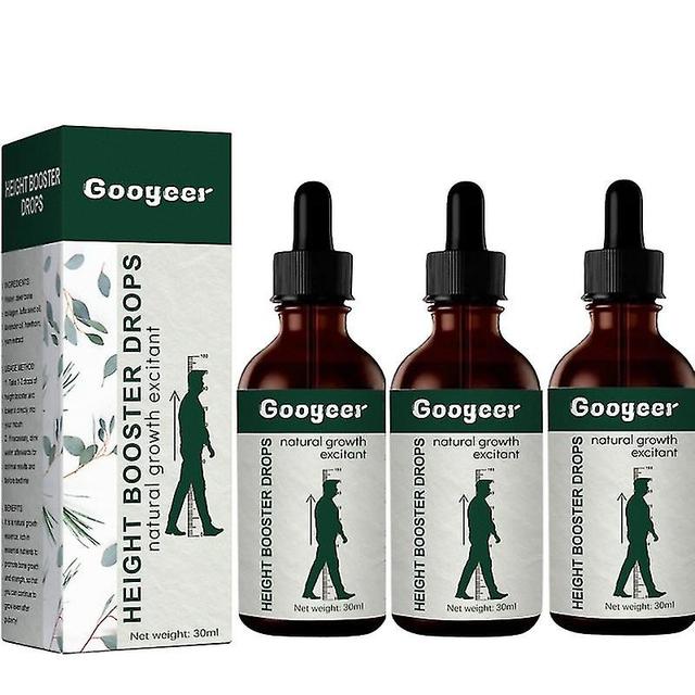 3pcs Aceite que aumenta la altura Medicina Cuerpo Crecer más alto Aceite esencial Cuidado de la salud del pie Promover el crecimiento óseo Aumento ... on Productcaster.