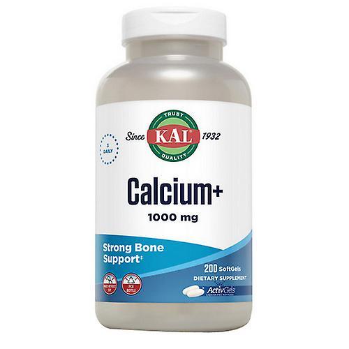 Kal Calcium+, 200 Tabs (Pak van 1) on Productcaster.