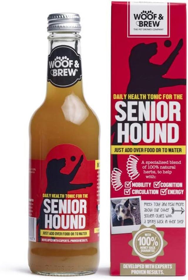 Woof & Brew Senior Hound Herbal Tonic 330ml on Productcaster.