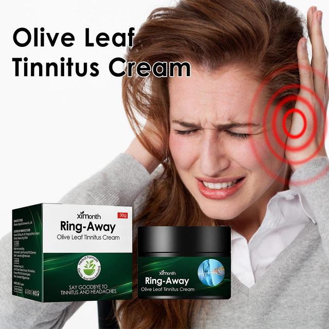 Ximonth Olive Leaf Tinnitus Cream verlicht jeukende oren, oorklachten, oorgezondheidszorg en tinnituscrème 30g on Productcaster.