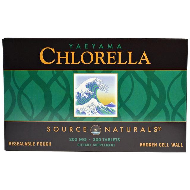 Source Naturals Fonte Naturali, Yaeyama Chlorella, 200 mg, 300 Compresse on Productcaster.