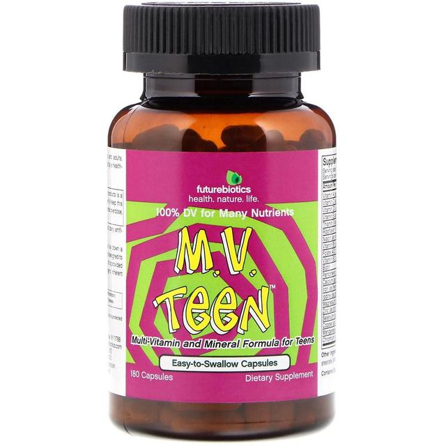 FutureBiotics, M.V. Teen, 180 Capsules on Productcaster.