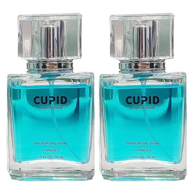 Pheromone-Infused Cupid Charm Toilette for Men -Cupid Cologne For Men, Cupid Hypnosis Cologne Fragra 2pcs on Productcaster.