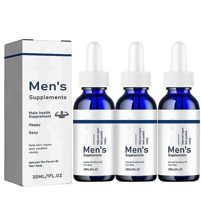 3pcs Revitahepa Blue Direction Benefit Drops For Men,revitahepa Benefit Drops For Men -GSL on Productcaster.