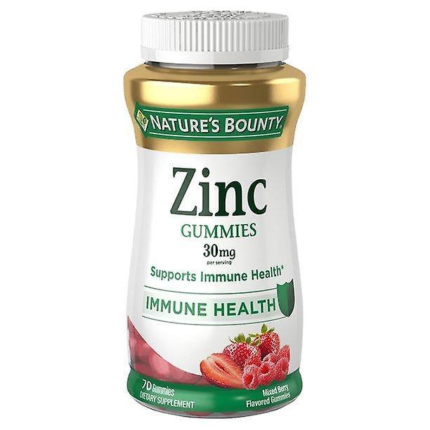 Natures Bounty Nature's bounty zinc immune support gummies, 30 mg, 70 ct on Productcaster.