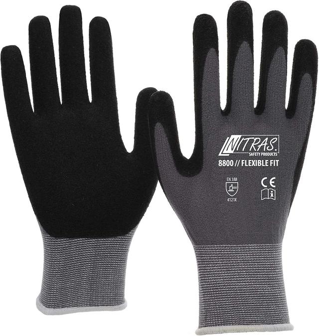 Brand New Bn-3 Paires De Gants De Travail Flexible Fit - Gants De Mcanicien/de Montage/de Protection/de Jardinage/polyvalents (s) on Productcaster.