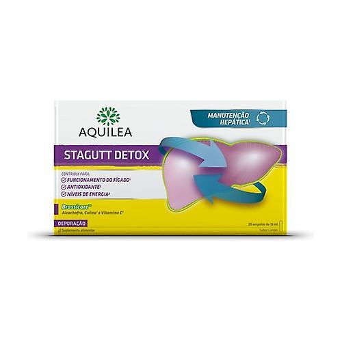 Aquilea Stagutt Detox 20 ampoules of 15ml on Productcaster.