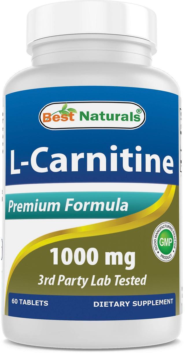 Best naturals l-carnitine 1000 mg 60 tablets on Productcaster.