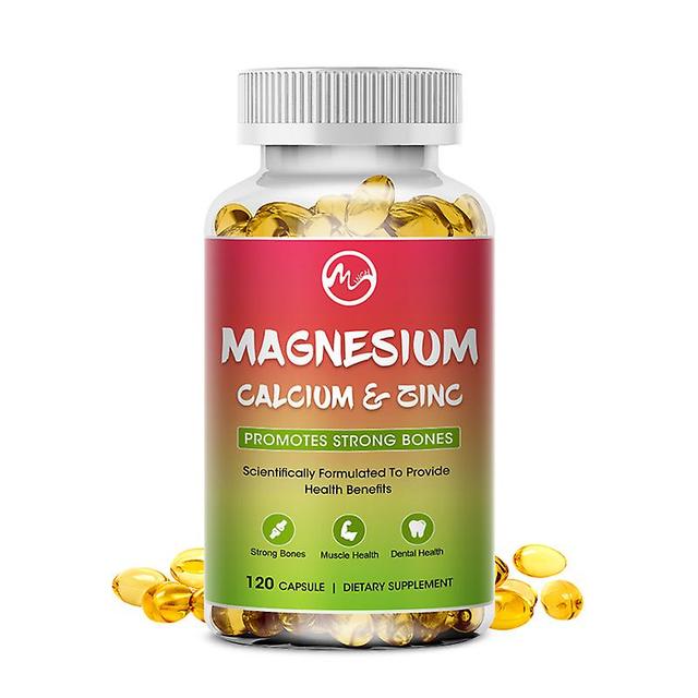 Tib Minch Calcium Magnesium Zinc Complex Vitamin D3 Energy Supplement Prevent Osteoporosis Leg Cramp Improve Immun Consolidate Teeth 60 Per on Productcaster.