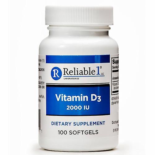 Boroleum Reliable1 Vitamin D3, 100 Softgels (Pack of 2) on Productcaster.