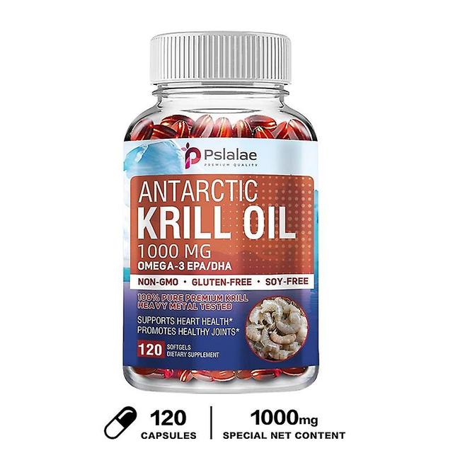 Vorallme Antarctic Krill Oil 1000 mg - Innehåller Omega-3 Epa/dha 120 kapslar on Productcaster.