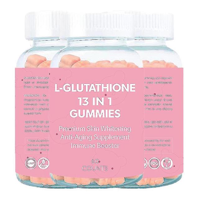 Skincare Whitening Collagen L-glutathione Capsules Pills Gummies Tablets 3PCS on Productcaster.