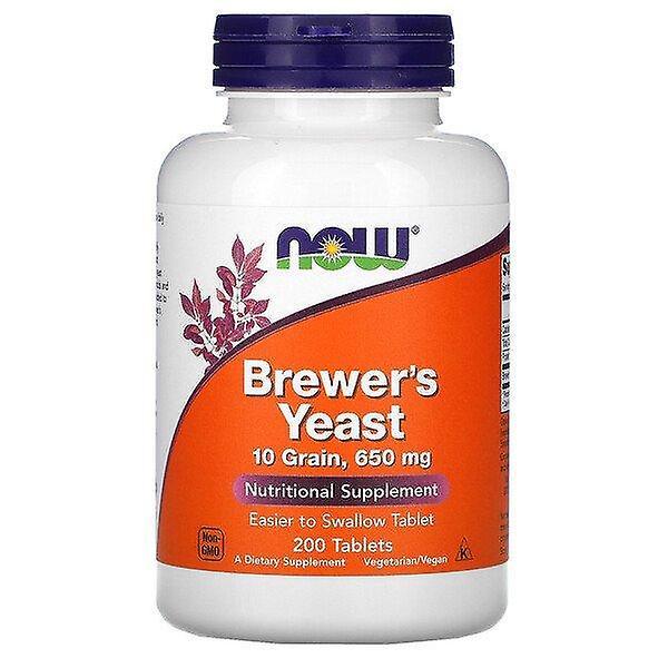 Now Foods, Brewer's Yeast, 200 Tablets on Productcaster.