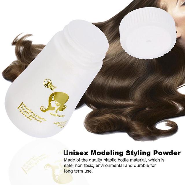 Gegong Unisex Modeling Styling Powder erhöht das Haarvolumen und fängt flauschigen Puderhaarschnitt ein on Productcaster.