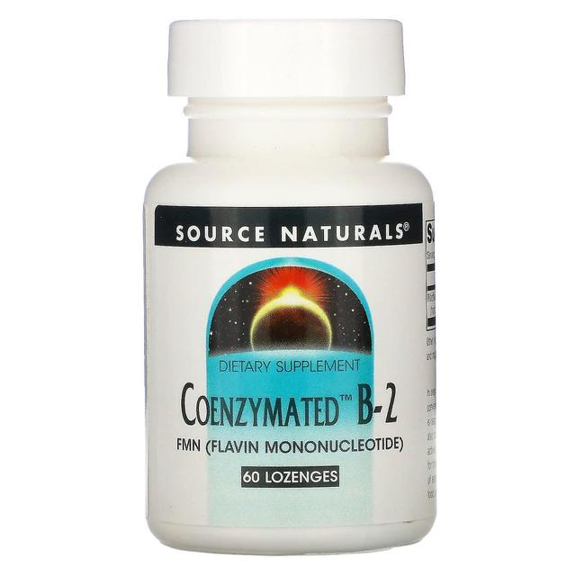 Source Naturals Lähde Naturals, koentsymatoitu B-2, 60 imeskelytablettia on Productcaster.