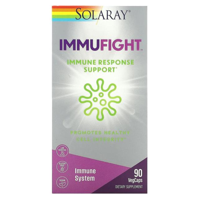 Solaray, ImmuFight, Suporte de Resposta Imune, 90 VegCaps on Productcaster.